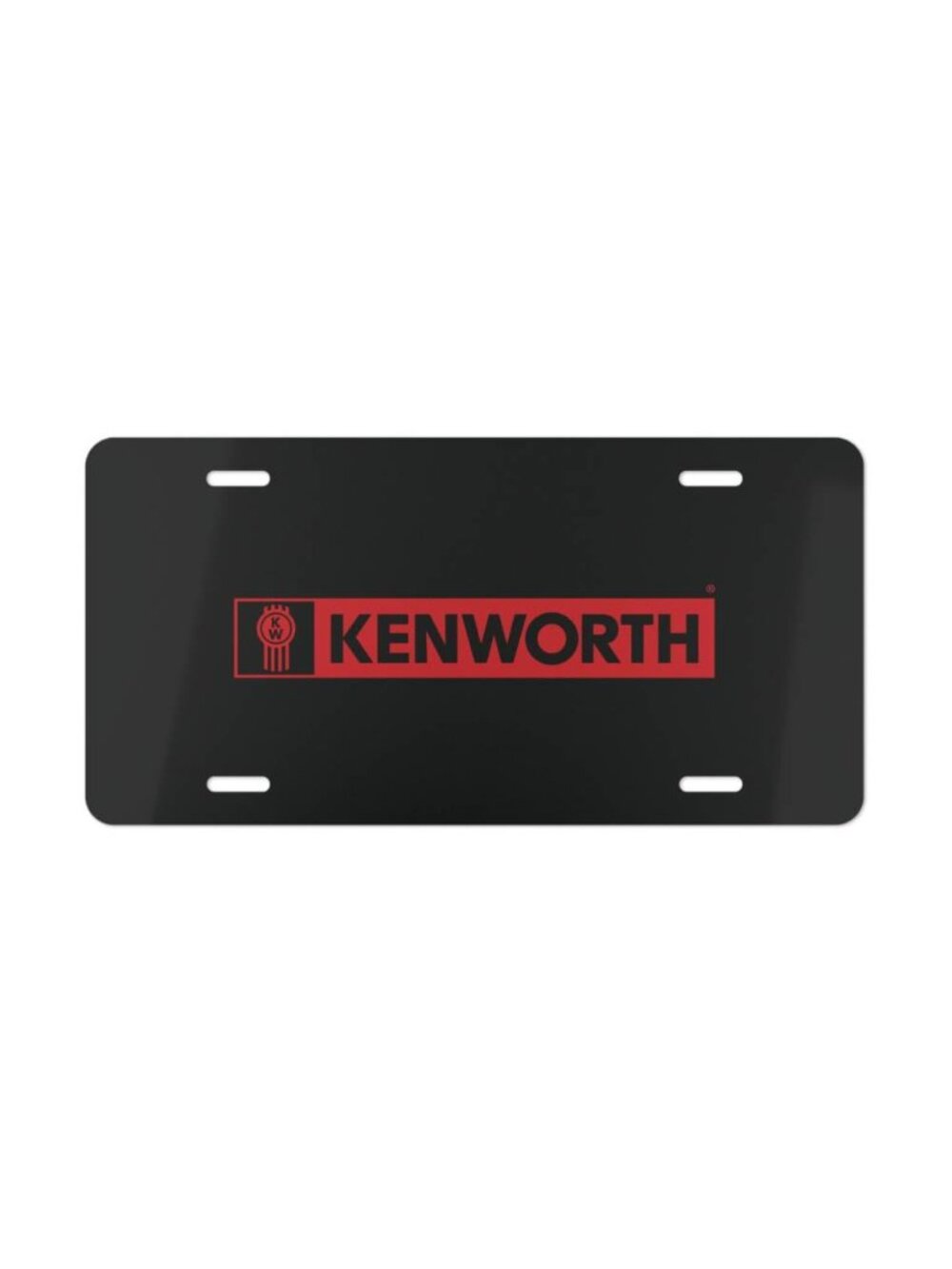 Kenworth License Plate Truck Car Tag Front Vanity Aluminum Sign